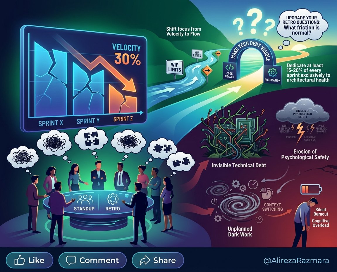 Why Agile Teams Go Silent When Velocity Drops (And How to Fix It)