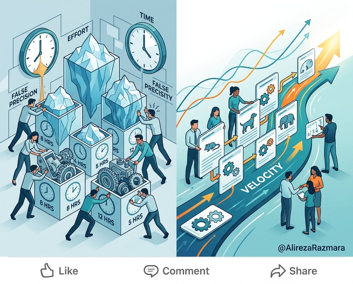 Stop Estimating User Stories in Hours: Why Time-Based Estimation Sabotages Agility